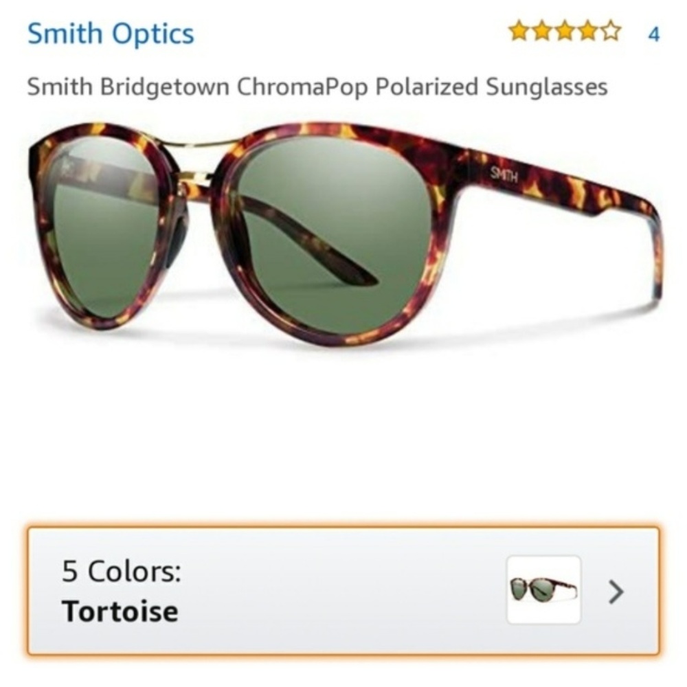 SMITH Bridgetown Tort polarized sunglasses